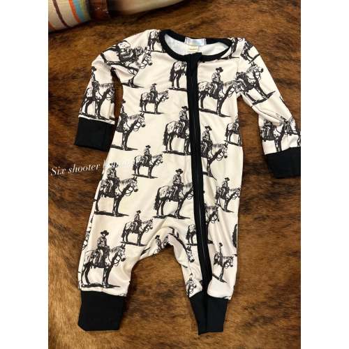 Old west cowboy baby sleeper