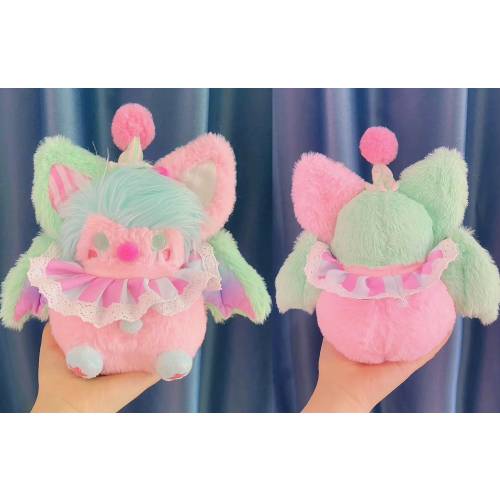 instock pomzy the Pom Pom clown bat plush 20cm