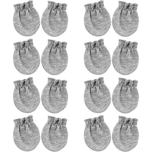 BQUBO Newborn Infant Toddler Mittens No Scratch Cotton Elastic Wrist Gloves Hypoallergenic for 0-6 Months Baby Boys Girls
