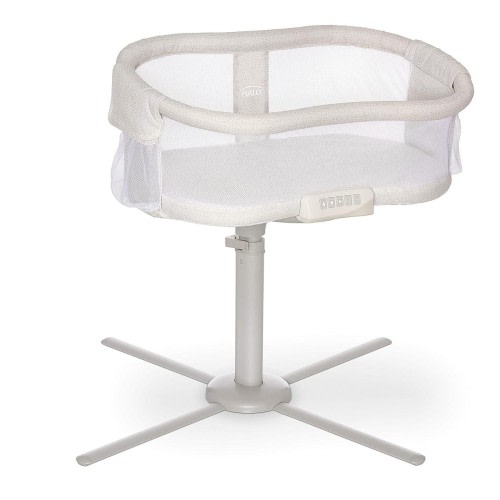 HALO BassiNest Swivel Sleeper, Bedside Bassinet Portable Premiere Series Pebble