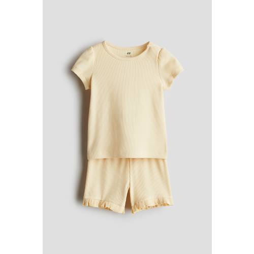2-PIECE RIBBED COTTON SET