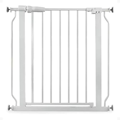 BalanceFrom Walk Thru Safety Gate for Baby and Pets, Doorways, Stairways, Hallways, Fits 29.1-33.8 Inch Openings, 36 Inch Height, Graphite