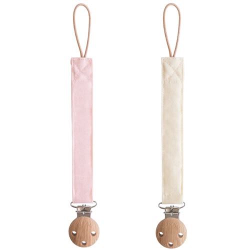 Linen Pacifier Clip 2-Pack – Mushie