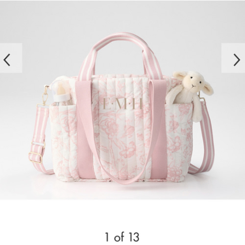 Sanderson Quilted Diaper Bag