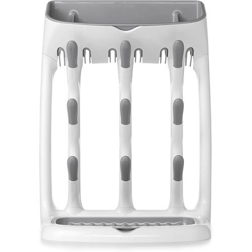 OXO Tot Space Saving Drying Rack + Dishwasher Basket for Kitchen