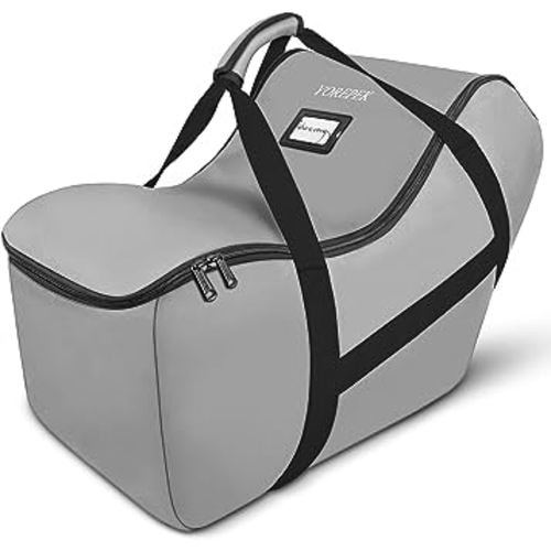 YOREPEK Infant Car Seat Travel Bag Compatible with UPPAbaby MESA V2 and Base, for All Nuna Pipa Car Seat and Base, Padded Car Seat Bags for Air Travel, Carseat Cover for Airplane Travel, Grey