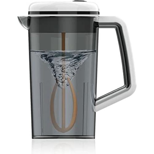 Baby Brezza One Step Motorized Baby Formula Mixer Pitcher – No Air Bubble Electric Mixing For Infant Formula Powder For Baby Bottles - Large Capacity, Mix 28oz Of Formula - Portable For Travel