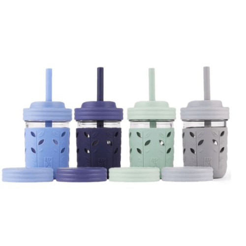 8oz Glass Mason Jar Drinking Tumblers + Food Storage