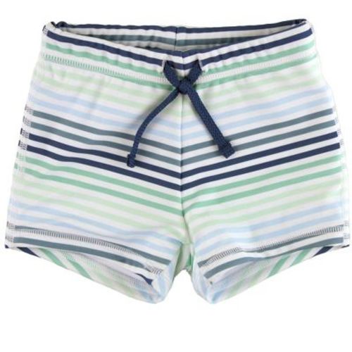 Ruggedbutts Baby Boys Swim Shorties - Coastal Stripes, Size: 0-3m