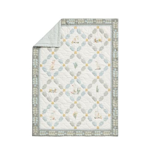 Chris Loves Julia Duck Baby Quilt | Pottery Barn Kids