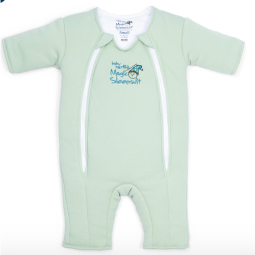 Sage Green Baby Merlin’s Magic Sleepsuit – 100% Cotton Sleep Solution