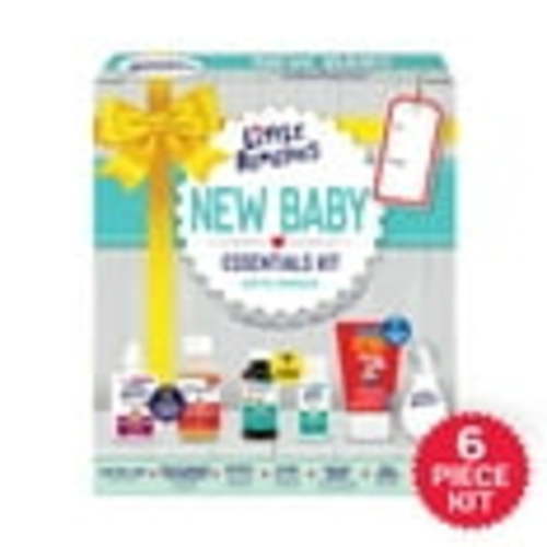 Little Remedies New Baby Essentials Kit, 6 Piece Kit for Baby's Nose and Tummy, Infant Relief