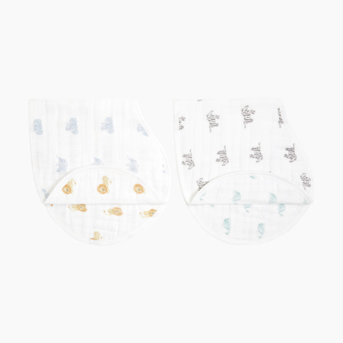 Aden + Anais Classic Burpy Bibs (2-Pack) - Animal Kingdom