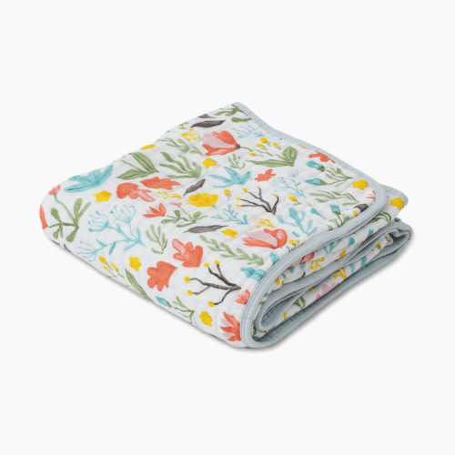 Little Unicorn Cotton Muslin Quilt - Meadow