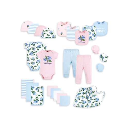 Hudson Baby Shower Gift Sets, 25-Piece, Sizes Newborn-6 Months