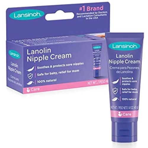 Lansinoh Lanolin Nipple Cream for Breastfeeding, 1.41 Ounces