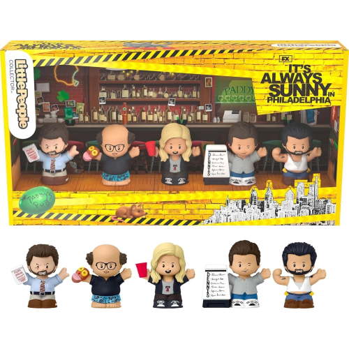 Mattel Little People Collector It’s Always Sunny in Philadelphia 5 Figure Set