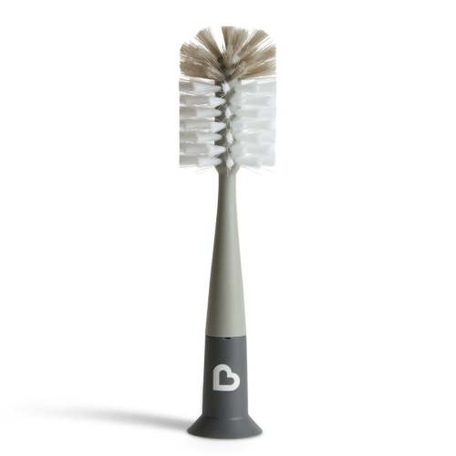 Munchkin® Bristle™ Baby Bottle Brush, Gray, Unisex