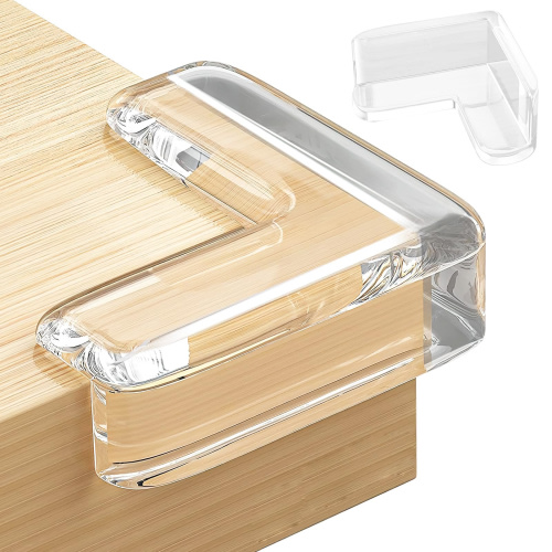 20 Pack L-Shaped Clear Corner Protector High Resistant Adhesive Baby Proofing Sharp Table Corner Protector Baby Safety