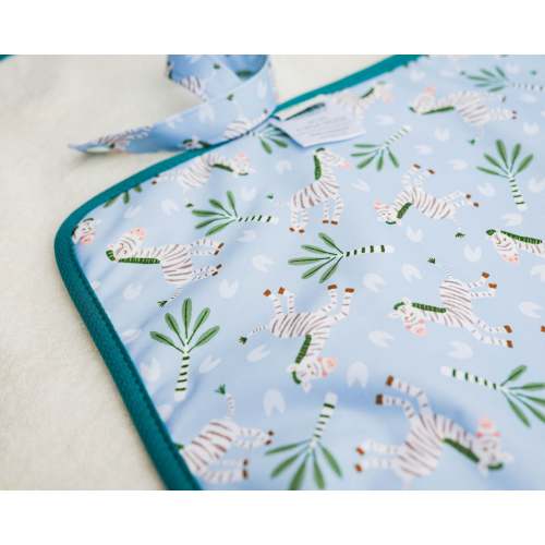 Ultra-Soft Bamboo Machine Washable and Wipeable Diaper Change Mat