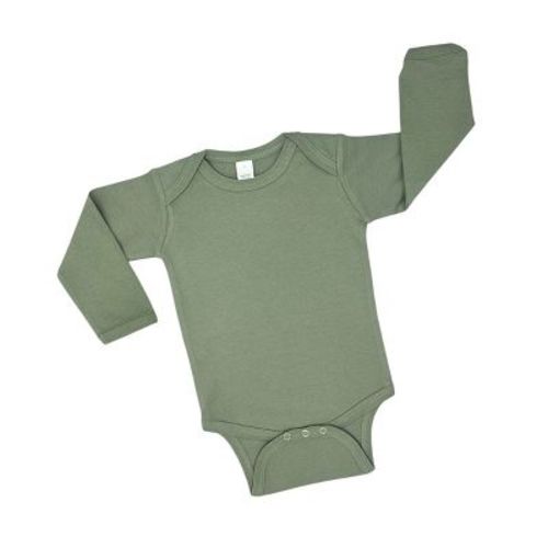 MONAG Infant Organic Long Sleeve Bodysuit Cactus Green 3-6 m
