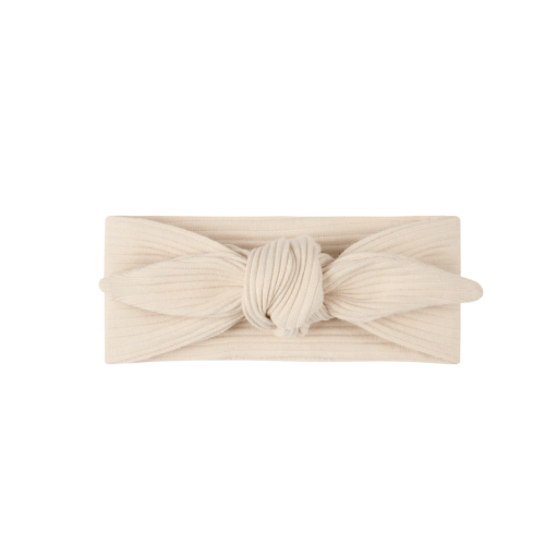Ribbed Headband - Cream