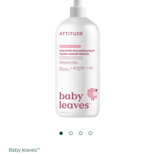 Baby Dish Soap for Baby Bottle