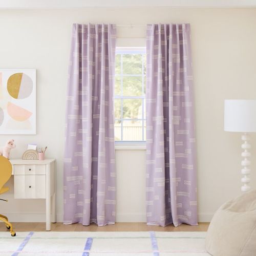 Clipped Blocks Blackout Curtain