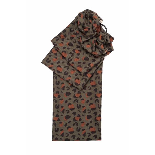 Olive Leopard - Signature Woven Ring Sling