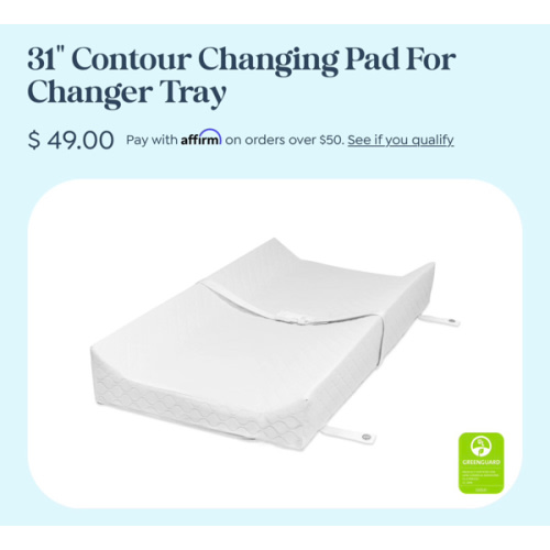 DaVinci 31" Contour Changing Pad For Changer Tray – DaVinci Baby