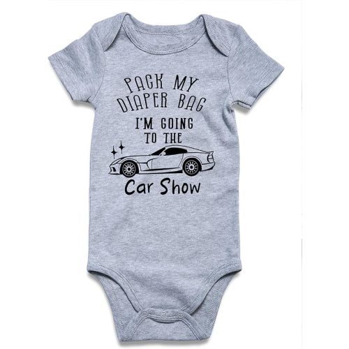 Lovefairy Baby Bodysuit Short Sleeve Newborn Funny Romper Infant Outfits Unisex Boys Girls Clothes 0-12 Months