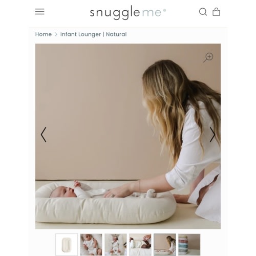 Infant Lounger | Natural