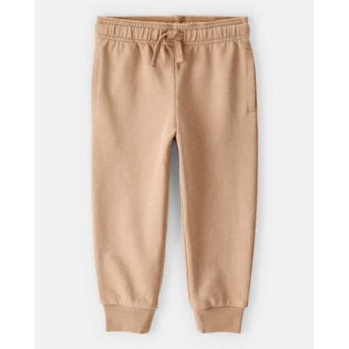 Toddler Boy Construction French Terry Jogger - Tan - Carter's | Carter's
