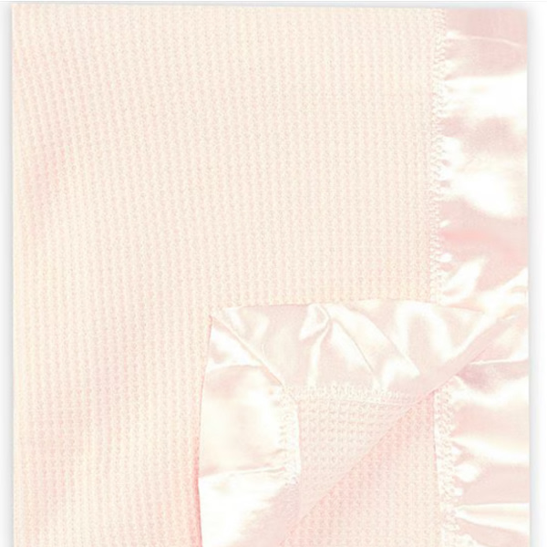 Starting Out Baby Satin-Trim Blanket