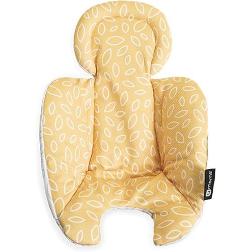 4moms RockaRoo and MamaRoo Infant Insert, Machine Washable, Cool Mesh Fabric, Reversible Design, Yellow