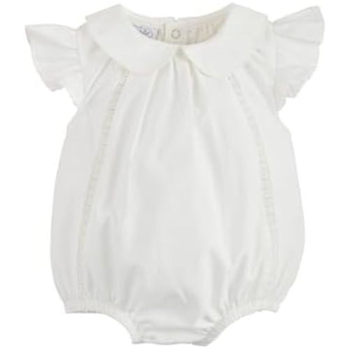 Mud Pie Baby Girls Children's Collared Poplin Bubble