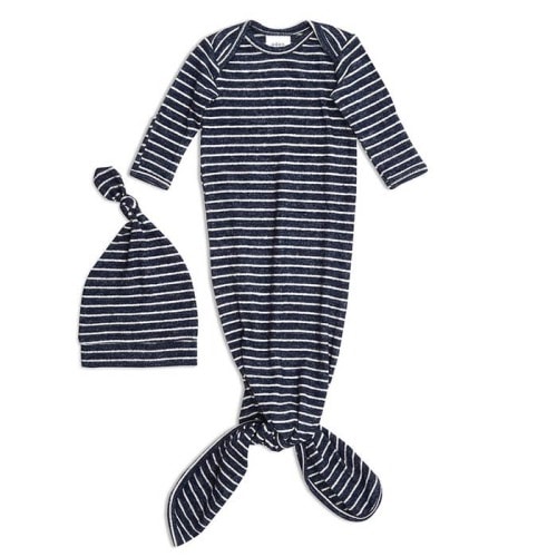 Snuggle Knit Gown + Hat Set
