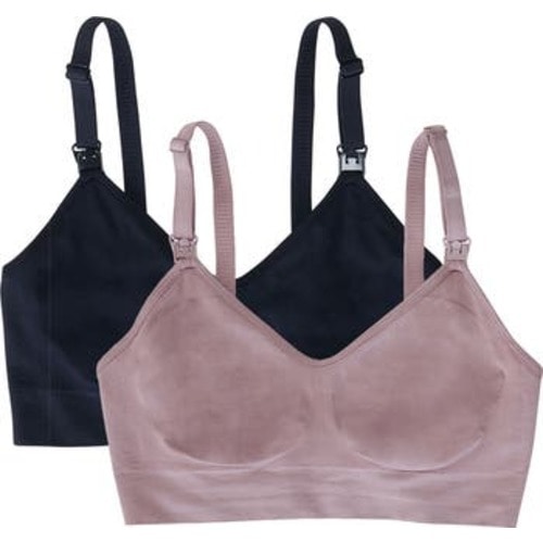 Set of 2 Nursing/Pumping Bras, Large