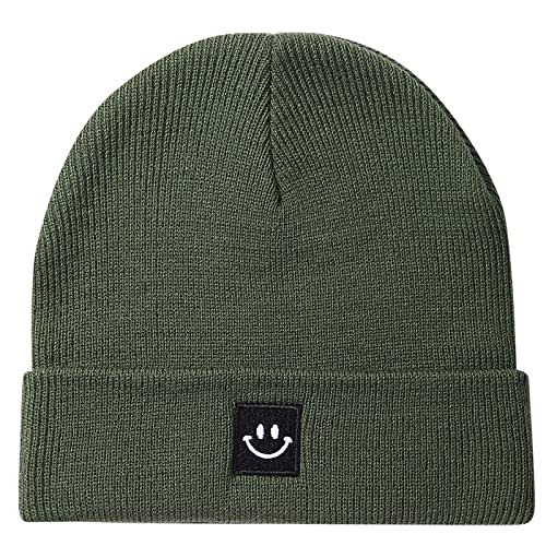 Paladoo Baby Beanie Knit Ski Hat with Cute Face for Girls Boys 0-7 Years