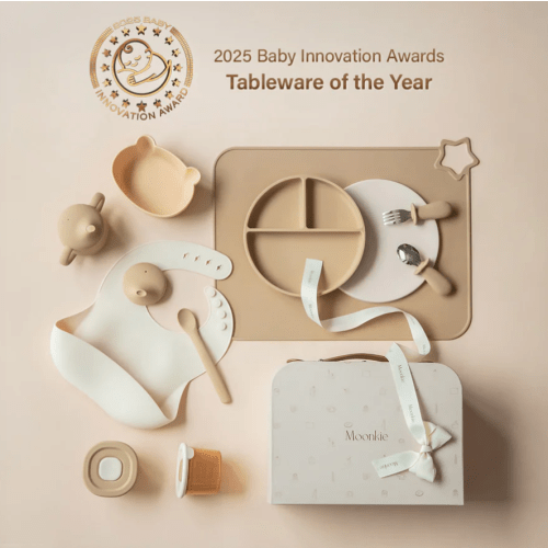 First Bites Gift Set (Croissant/Ivory)