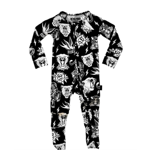 Bamboo Zippy Sleeper in Born to Be Wild