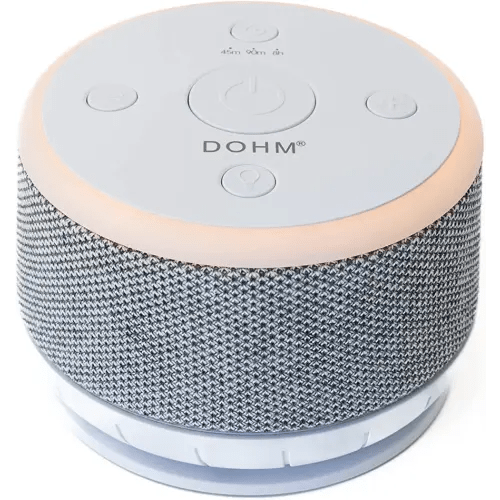 Yogasleep Dohm Nova White Noise Sound Machine, Better Sleep for Babies & Adults. Includes Night Light, 10 Fan Speeds & Calming Pink Noise for Louder Noise Masking. Noise Canceling for Office Privacy.