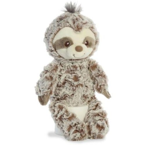 ebba Medium Sammie Sloth Playful Baby Stuffed Animal Brown 10"