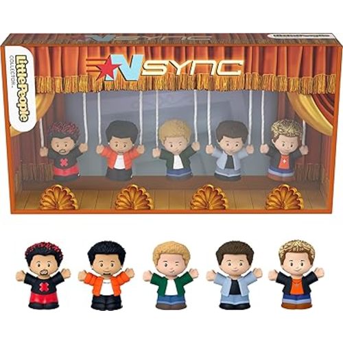 ​Little People Collector NSYNC Special Edition Set for Adults & Fans, 5 Figures in a Display Box