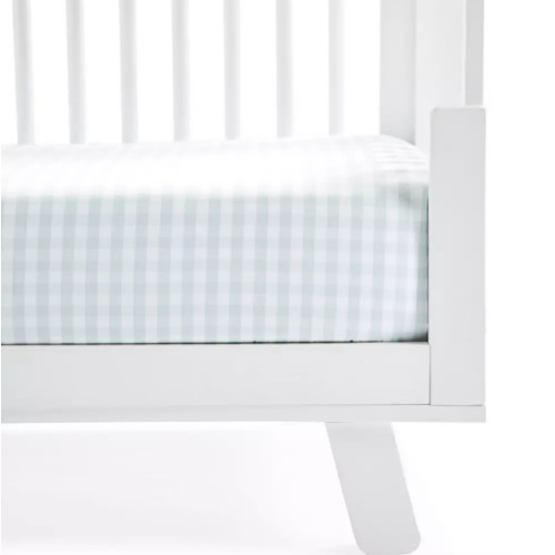 Gingham Crib Sheet | Serena and Lily