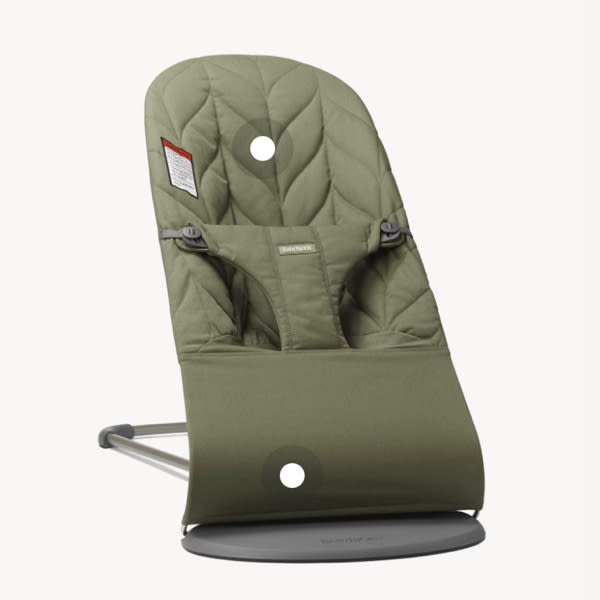 BabyBjörn Bouncer Bliss - Dark Green Petal