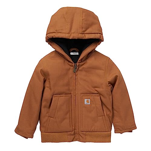 Carhartt Men's Canvas Insulated Hooded Active Jac
