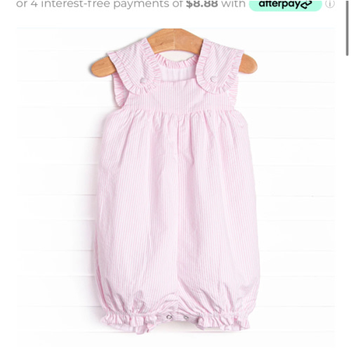 Delightful Darling Romper, Pink – Stitchy Fish