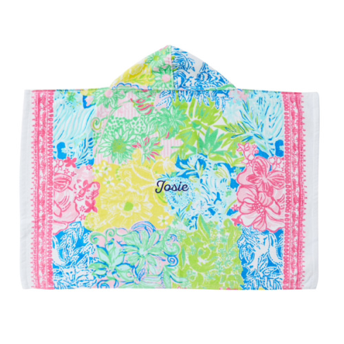 Lilly Pulitzer Cheek to Cheek Baby Beach Hooded Towel