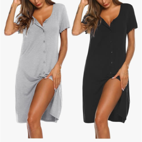 Mom’s hospital outfits!